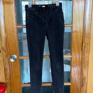 Pacsun lace up skinny jeans